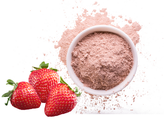 Strawberry powder